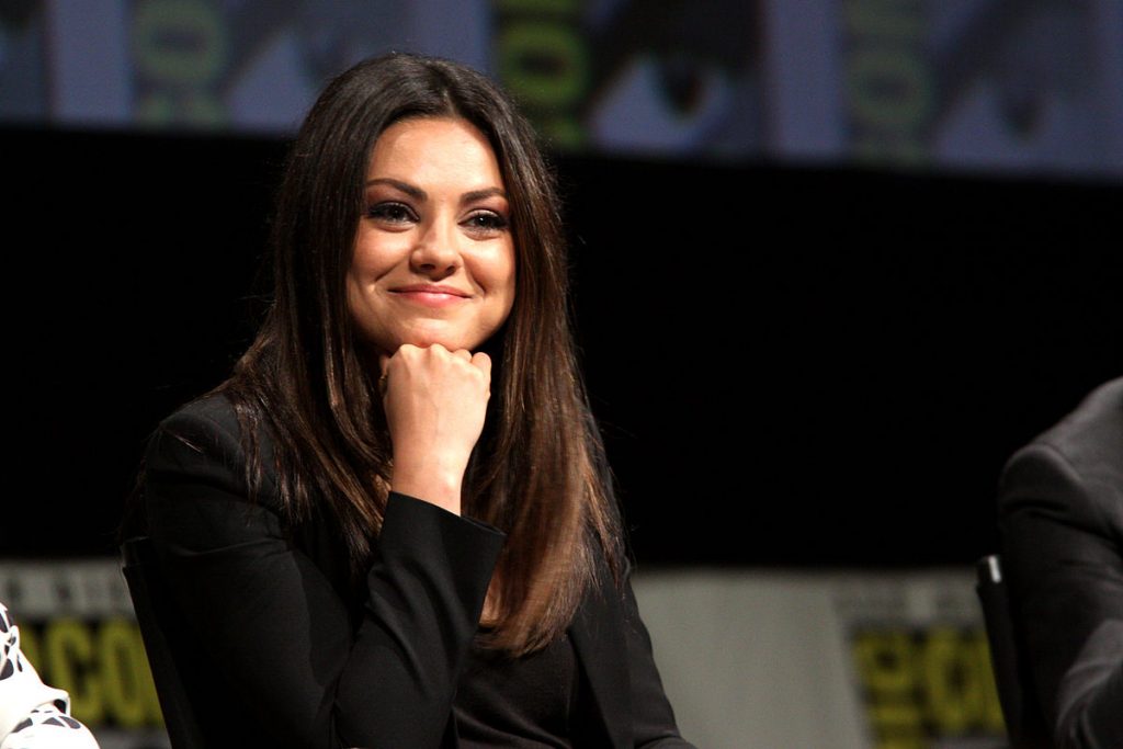 By Gage Skidmore from Peoria, AZ, United States of America - Mila KunisUploaded by maybeMaybeMaybe, CC BY-SA 2.0, Link