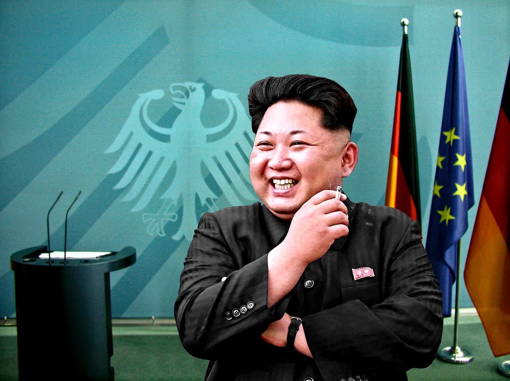 "Kim Jong-un visiting Berlin." (CC BY-SA 2.0) by driver Photographer