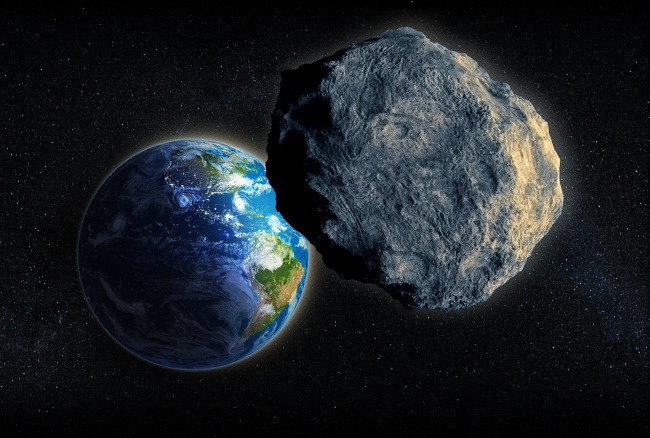Large Asteroid closing in on Earth