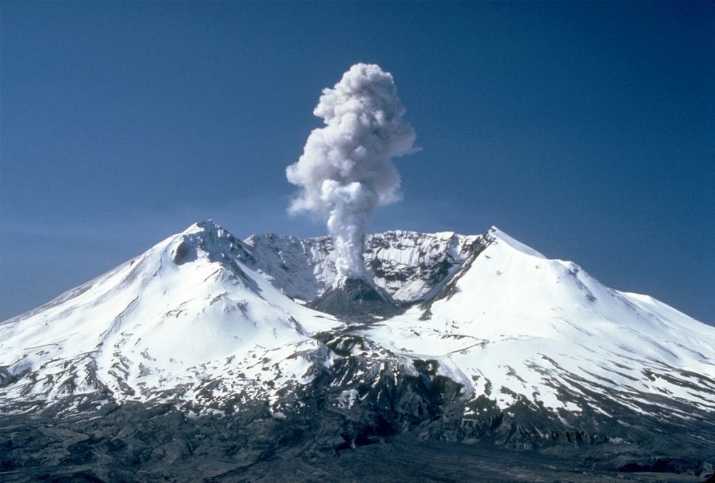 By Lyn Topinka - CVO Photo Archive Mount St. Helens, WashingtonBefore, During, and After 18 May 1980., Public Domain, Link