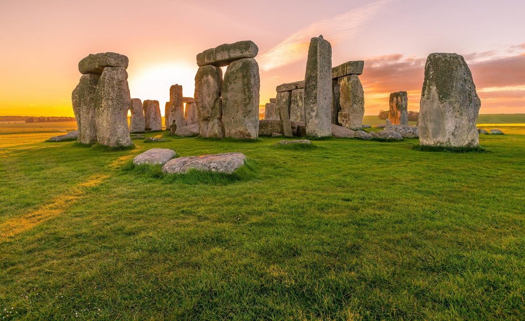 "Stonehenge, England" (Public Domain) by momentumdashphotos